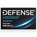 Defense Soap 4.2 Oz Bar - 100% Natural Tea Tree and Eucalyptus Oil