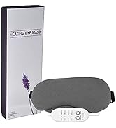 Heated Eye Mask for Dry Eyes and Blepharitis Treatment, PJYU Warm Eye Compress Relieve Soothing T...