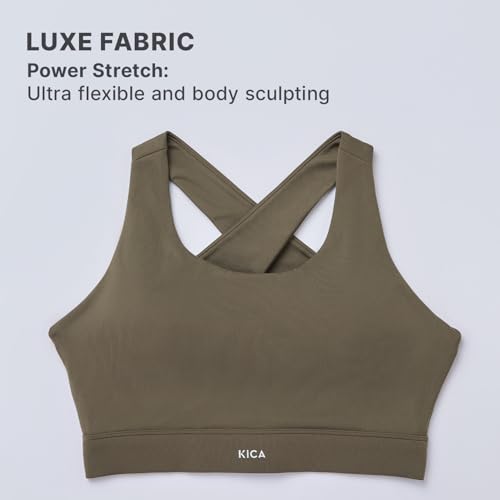 Image of Kica Luxe Crostini Full Coverage and High-Impact Sports Bra for Gym