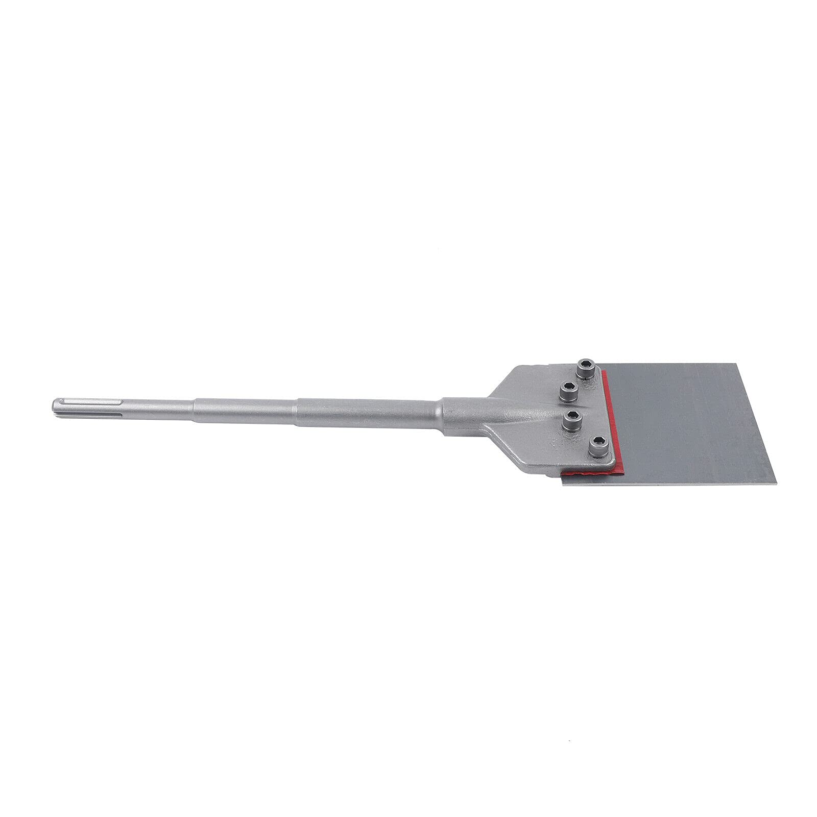 Rascador de suelo SDS Max de 6 pulgadas, punta ancha para quitar azulejos con mango largo y hoja resistente, herramienta para rascar azulejos de cerámica