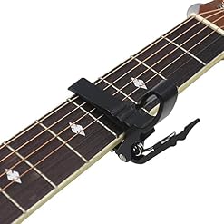 EXENXA Clips de réglage de Guitare Capodastre de Guitare en Alliage métallique, pour Guitare ukulélé Banjo Mandoline… - Les Beatles, Paul McCartney, John Lennon, RIngo Starr, George Harrison EXENXA Clips de réglage de Guitare Capodastre de Guitare en Alliage métallique, pour Guitare ukulélé Banjo Mandoline… – Image 2