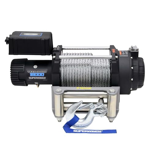 Superwinch Tiger Shark 18000 Winch 24V 18000lb miniatura 1