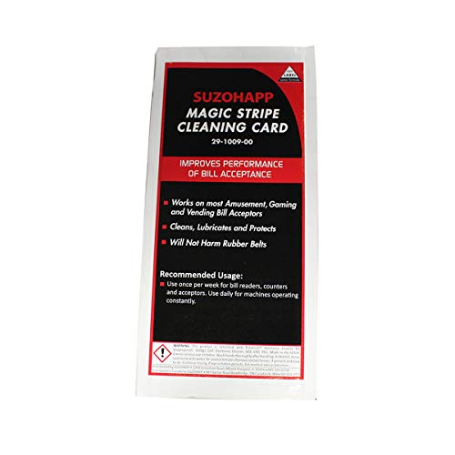 Suzo Happ 5 Arcade Magic Stripe Dollar Bill Cleaning Card