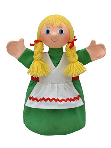Marionnette à main Gretel 27 cm : jeu d'éveil et théâtre pour bébé et enfant
