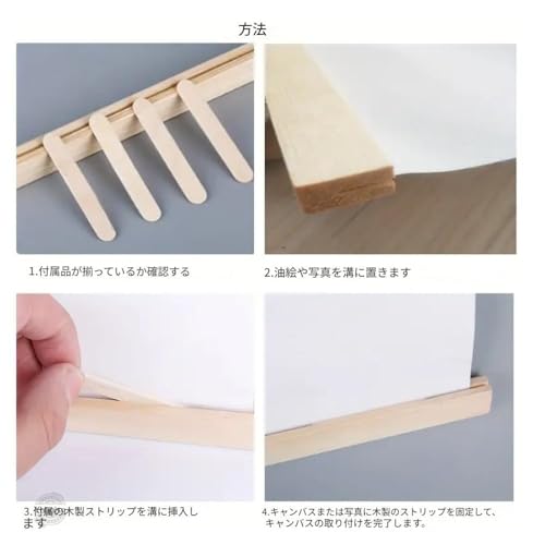 Yobuisg 掛け軸 タペストリー 縦長 縦型 かけじく 床の間 掛け物 人気 おしゃれ 模様替え 飾り用 装飾用 飾り付け日本の装飾 吊り下げ絵画 着物女性テーマ インク 芸術的な装飾画 無垢材の額縁 壁の装飾 (30*90cm,E) [3]