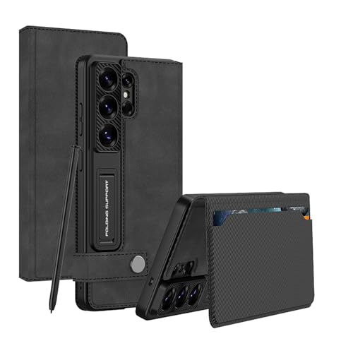 Housse cuir Samsung S26 Ultra avec porte-carte pour ne plus rayer votre écran