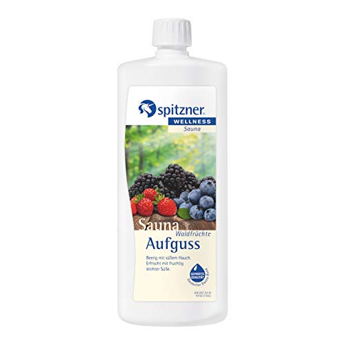 Preisvergleich Produktbild spitzner Saunaaufguss Waldfrüchte 1 Liter (1000 ml) Wellness Konzentrat 8850105