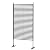 Metal Outdoor Privacy Screen Freestanding 72" H×36" W, Decorative Privacy Fence for Balcony Patio Lawn Garden, Privacy Fence Privacy with Rustproof PE-Coating (36 * 72inch/3 * 6FT)