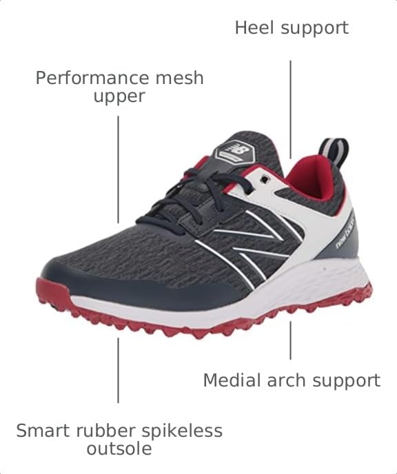 Image of New Balance Men's Fresh Foam Contend Golf Shoes