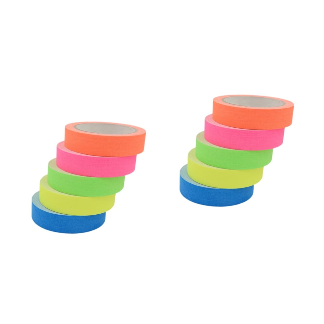 STOBOK 10stücke Fluoreszierendes Klebeband Neon Gaffer Tape Für Dunkelheit in Farben Für Partys Deko Kreative Anwendungen