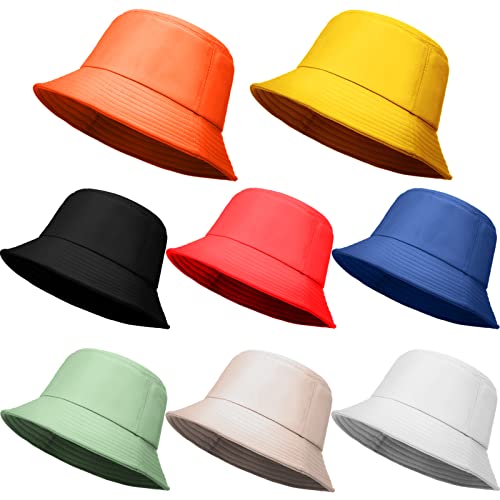 Chapeaux de pêche multicolores pour les vacances d'été à la plage des petits et grands