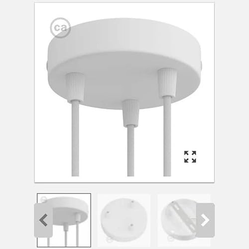 Miniatura 2 de Lámpara de araña bohemia, lámpara colgante con borlas, candelabro de flecos. Lámpara de macramé hecha a mano, lámpara de techo con flecos de algodón