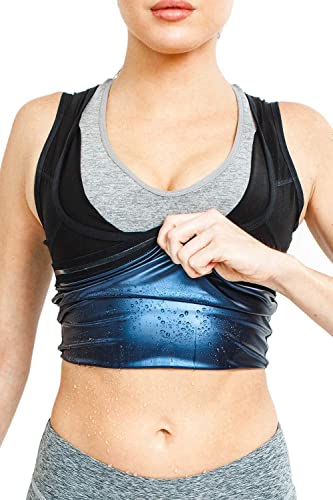 MAXBROTHERS Chemise Sauna Enhanced Polymer Sports Shapewear Perte de Poids (Manquer, 2XL-3XL) Cover