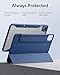 ESR for iPad Pro 11 Inch Case (M5/M4) 2025/2024, Removable Magnetic Cover, Vertical Stand, Fully Supports Pencil Pro and Pencil (USB-C), Rebound 360 Series, Blue
