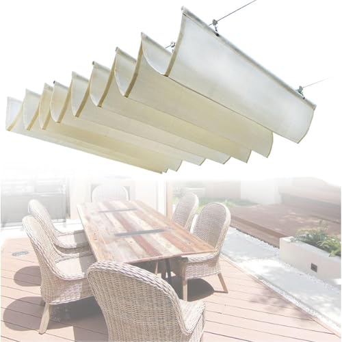 Voiles d'ombrage rétractable anti-UV et résistant aux déchirures - 2