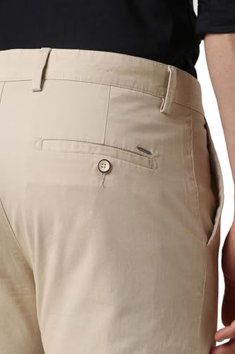 Image of Peter England Men's Slim Fit Mid Rise Pants