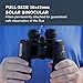 Celestron 71238 EclipSmart 10x42 Porro Solar Binoculars - ISO 12312-2 Compliant, Rubber Grip Surface with Multi-Coated Optics, BK7 Glass, Neck Strap and Soft Carry Case, Black
