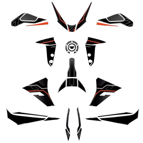 Grip de Réservoir Yamaha Tracer 7 Autocollant Protection Carénage Voyage 3D