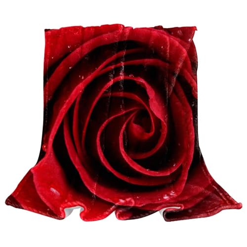 Couverture plaid rose rouge pour lits canapés chaises douillet