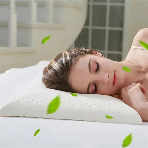 Almohada de Látex 58 cm x 38 cm x 6 cm Blanca miniatura 3