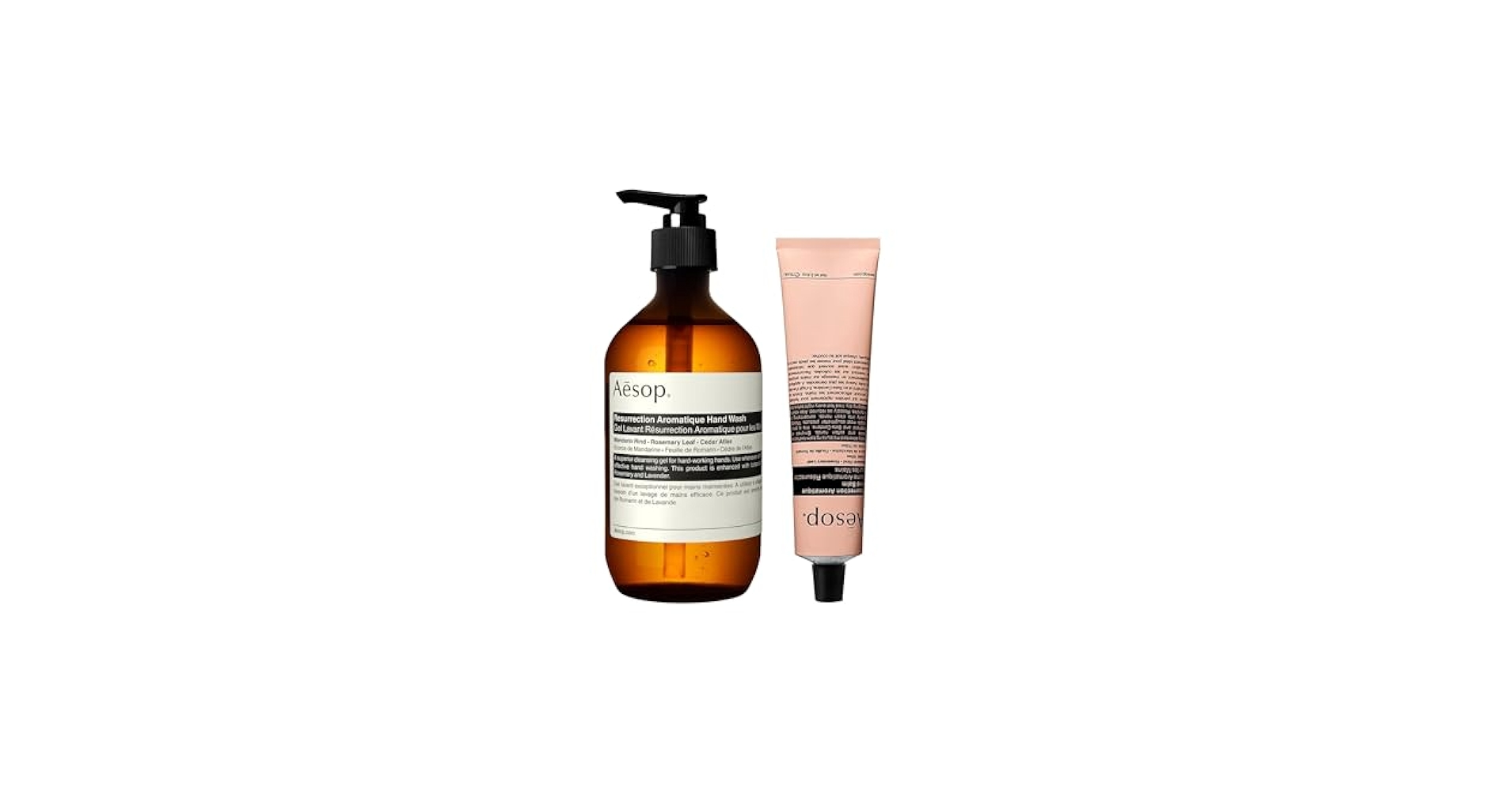 Amazon.com : Aesop Resurrection Aromatique Hand Care Duo