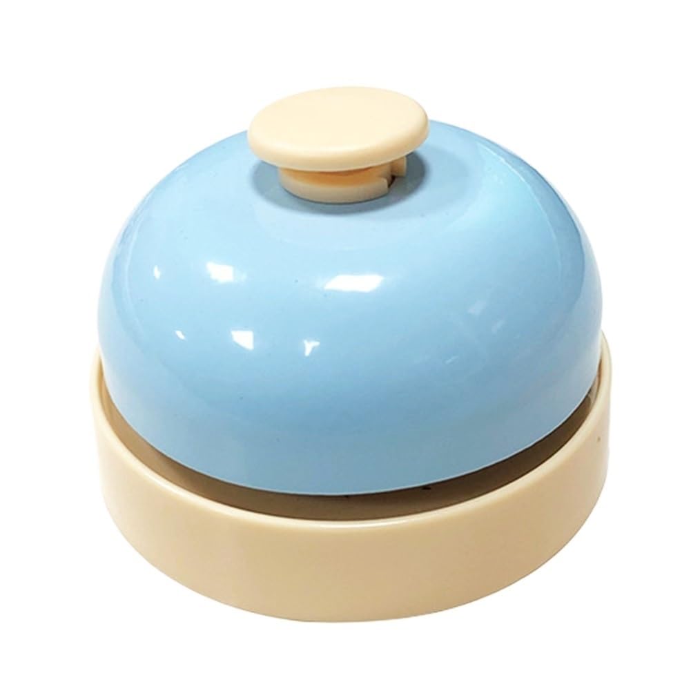 Ruwlfe Blue 4Pcs Dining Reception Table Counter Desk Bell For Restaurant Bar