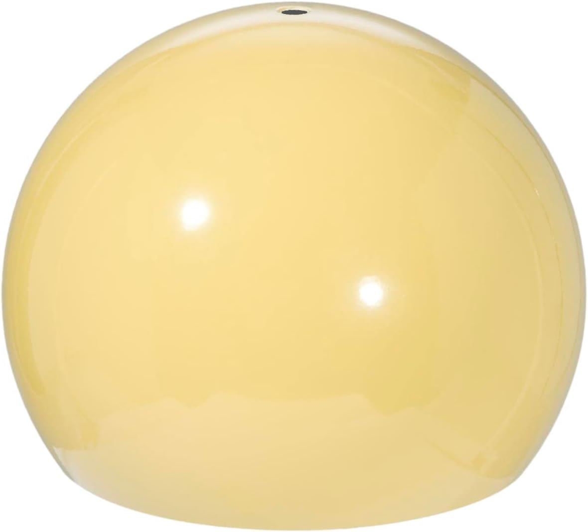 B&P Lamp® 8 Inch Diameter Eyeball Shape Steel Metal Shade, Harvest Gold Color
