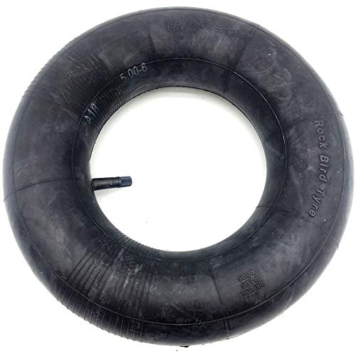 Inner Tube Straight Lawn Mower Durable Bent Tool Replacement Parts Accessories Tire 13x5.00-6 Butyl Rubber Easy Use Professional