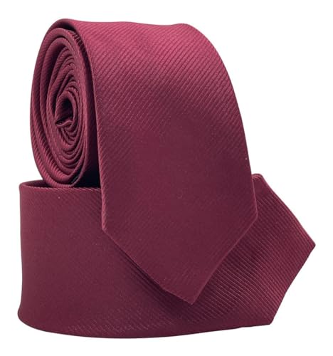 Gravata Marsala Bordô Trabalhada Kit C/8 Unidades