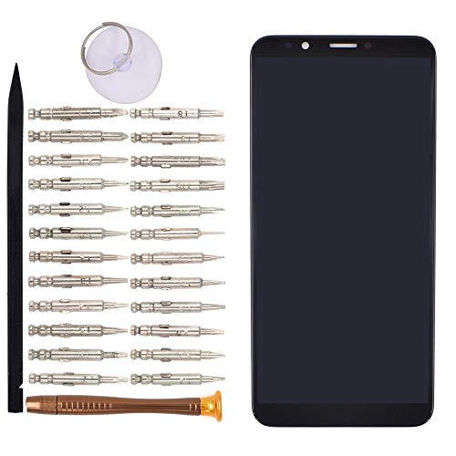 Image of LCD Screen Display Digitizer Touch Panel Without Frame Screen Replacement for Huawei Y7 Pro 2018(Black)