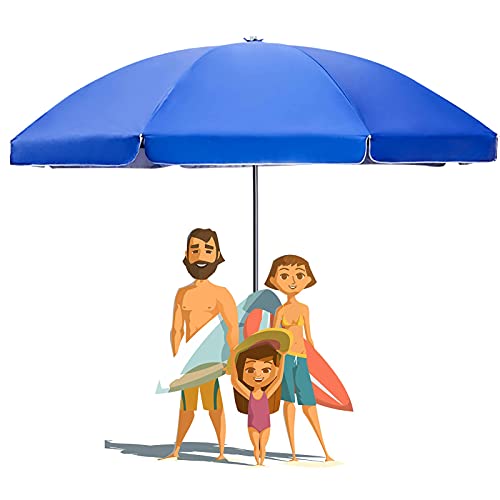 Sombrilla para jardín resistente al viento para disfrutar de la piscina y muebles de patio