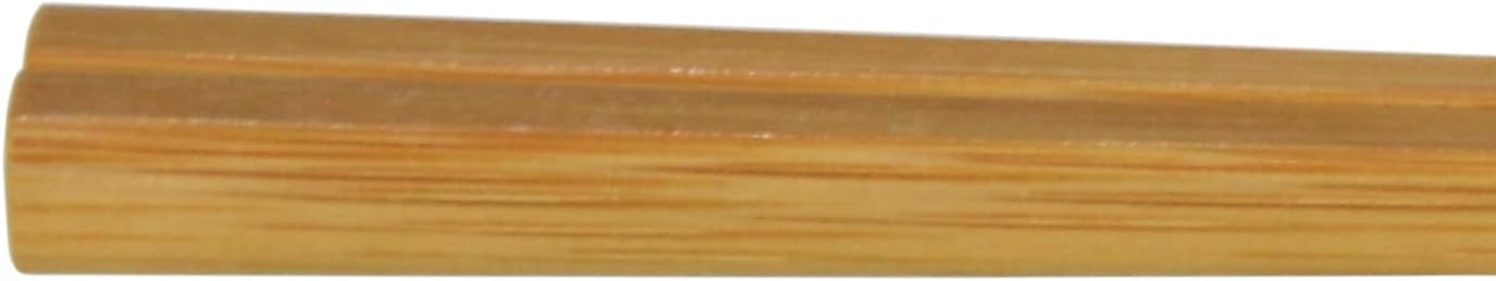 Bamboo Chopsticks 8.85 in (225mm), Japanese Tableware, Soot Bamboo, Tapered Chopsticks, Reusable, Made in Japan, a Set of Five Pairs