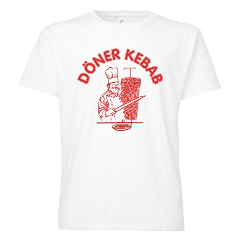 Preisvergleich Produktbild ShirtWorld - Döner Kebab - T-Shirt 3XL, Weiß