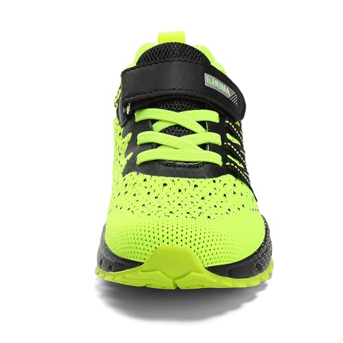 Image of KUBUA Kids Sneakers Lightweight Boys Girls Tennis Shoes | Breathable, Comfortable, Non Slip, Easy to Put On, Running, Walking, Gym, School, Daily Play, Toddler