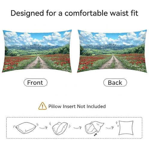 Coussin exterieur impermeable evocation mer de fleurs pour canape - 6