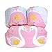 Produktbild ITODA Schwimmflügel für 2-6 Jahre Alt Kinder Schwimmhilfe Mädchen Junge Armschwimmer Kleinkind Schwimmweste Schwimmen Armbands Rosa Schwimmring Schwimm Zubehör für Strand Pool Wasserpark