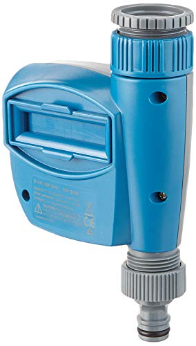 Hunter Batteriebetriebene Bluetooth Timer Station mit App Steuerung, Grau-Blau