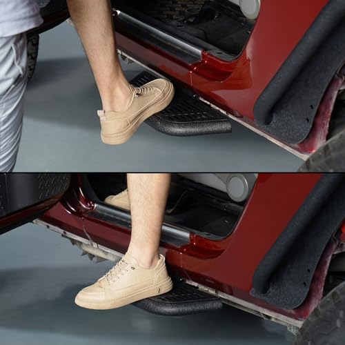 Estribos laterales 2 puertas para Jeep Wrangler JK miniatura 2