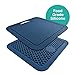 Silicone Chopping Board, Flexible & Non-Slip Cutting Mat for All Types of Food Prep, Kitchen Cutting Board with Honeycomb Non-Skid Grips, Grade A Silicone, Square-Shaped, Green - Fresh Menu Kitchen