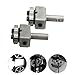 Baoblaze 2Pcs Band Saw Ball Bearing Blade Guides - Bandsaw Parts for 9