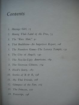 Hardcover Massage girl,: And other sketches of Thailand Book