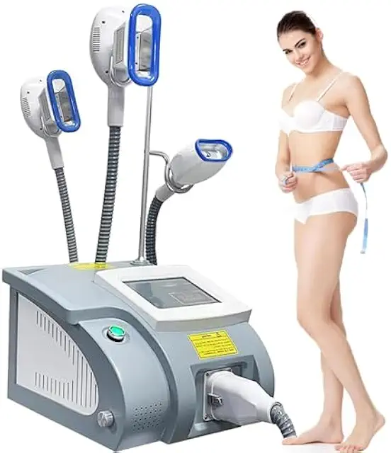 Cryo Fat Freezing Machine: Body Sculpting Equipment with 3 Handles