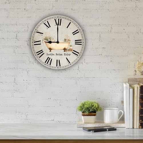 TYmall-Farmhouse Silent Non-Ticking Wall Clock
