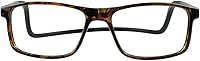 Vista 9 de Clic Slastik - Lentes de lectura magnéticos para lectores de computadora, banda plegable suave, lente reemplazable, templos Adj, Barat, (S-XL)