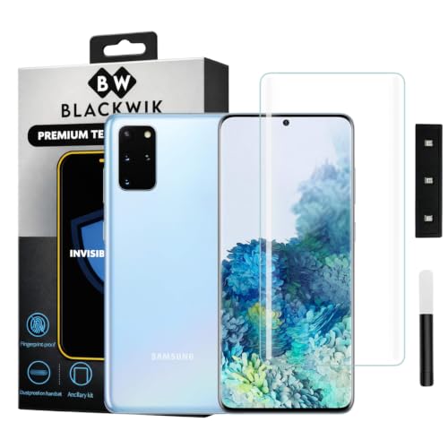 Image of Blackwik UV Curved Tempered Glass for Samsung S20 Plus | 1-Pack