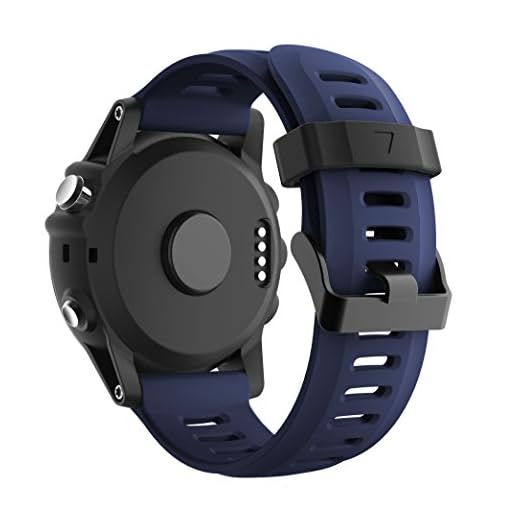 SUPORE Kompatibel med Fenix 3 klockrem, mjuk silikon andningsbar ersättning vackert armband sport och utgåva för Fenix 3/Fenix 3 HR/Fenix 5x/Fenix 6X/Fenix 6X pro