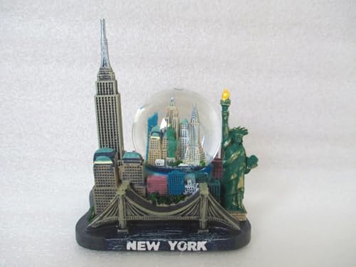 New York Schneekugel Snowglobe Souvenir (318 bunt)