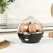 Salter Electric Multi Egg Cooker - 6 Egg Capacity Boiler, Great For Soft Dippy, Hard & Poached Eggs, Includes Measuring Cup, Removable Egg Rack and 2 Poaching Trays, Easy Clean, Compact, 430W
