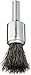 Weiler 10002 1/2" Crimped Wire End Brush, .0104" Steel Fill, Made in the USA