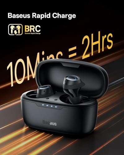 Baseus Bowie MA10 True Kablosuz Kulaklık, Siyah - Görsel 5